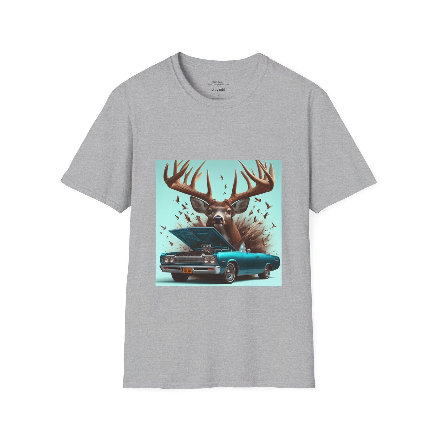 IYKYK: Deer Jumping out of a 1967 Plymouth Belvedere GTX convertible