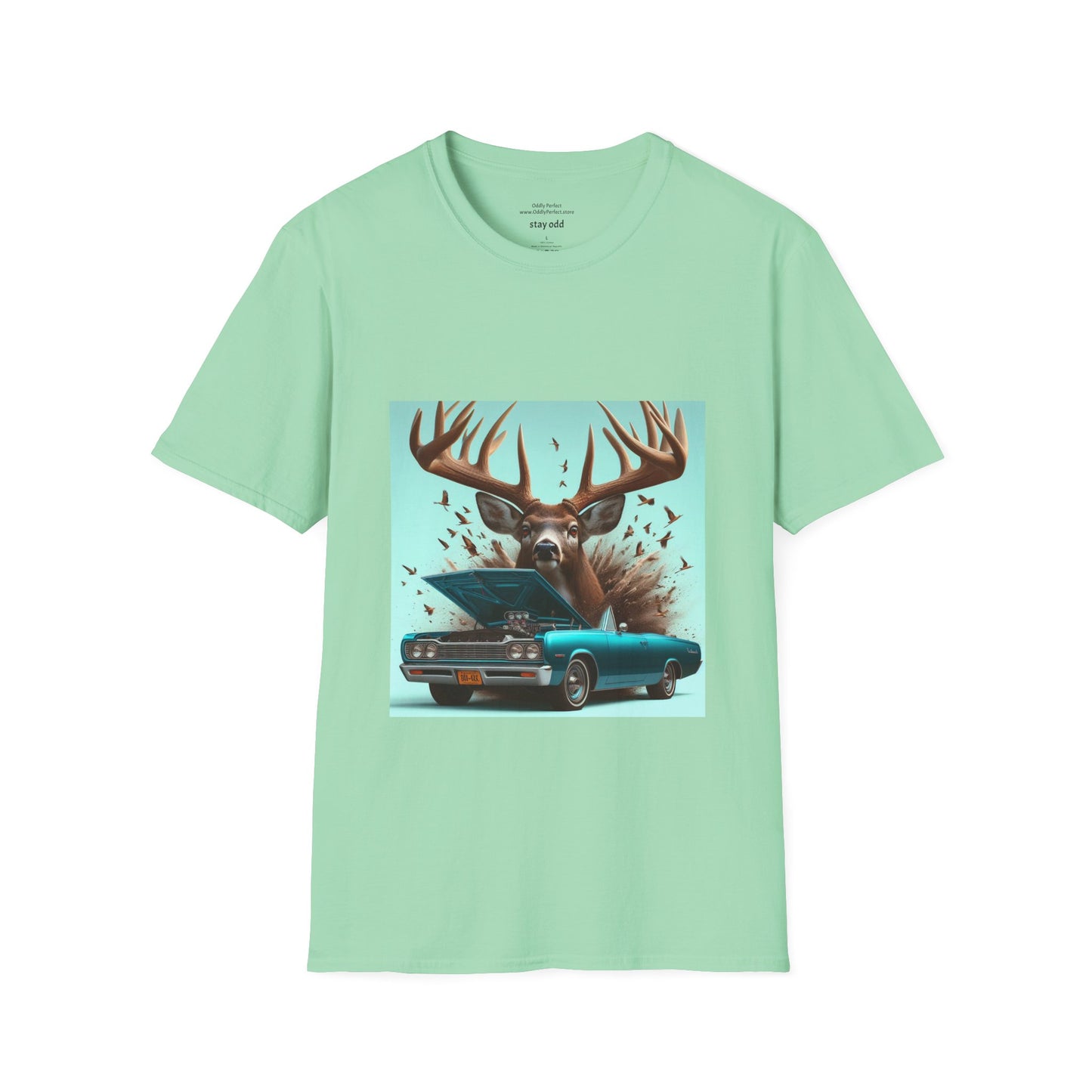 IYKYK: Deer Jumping out of a 1967 Plymouth Belvedere GTX convertible