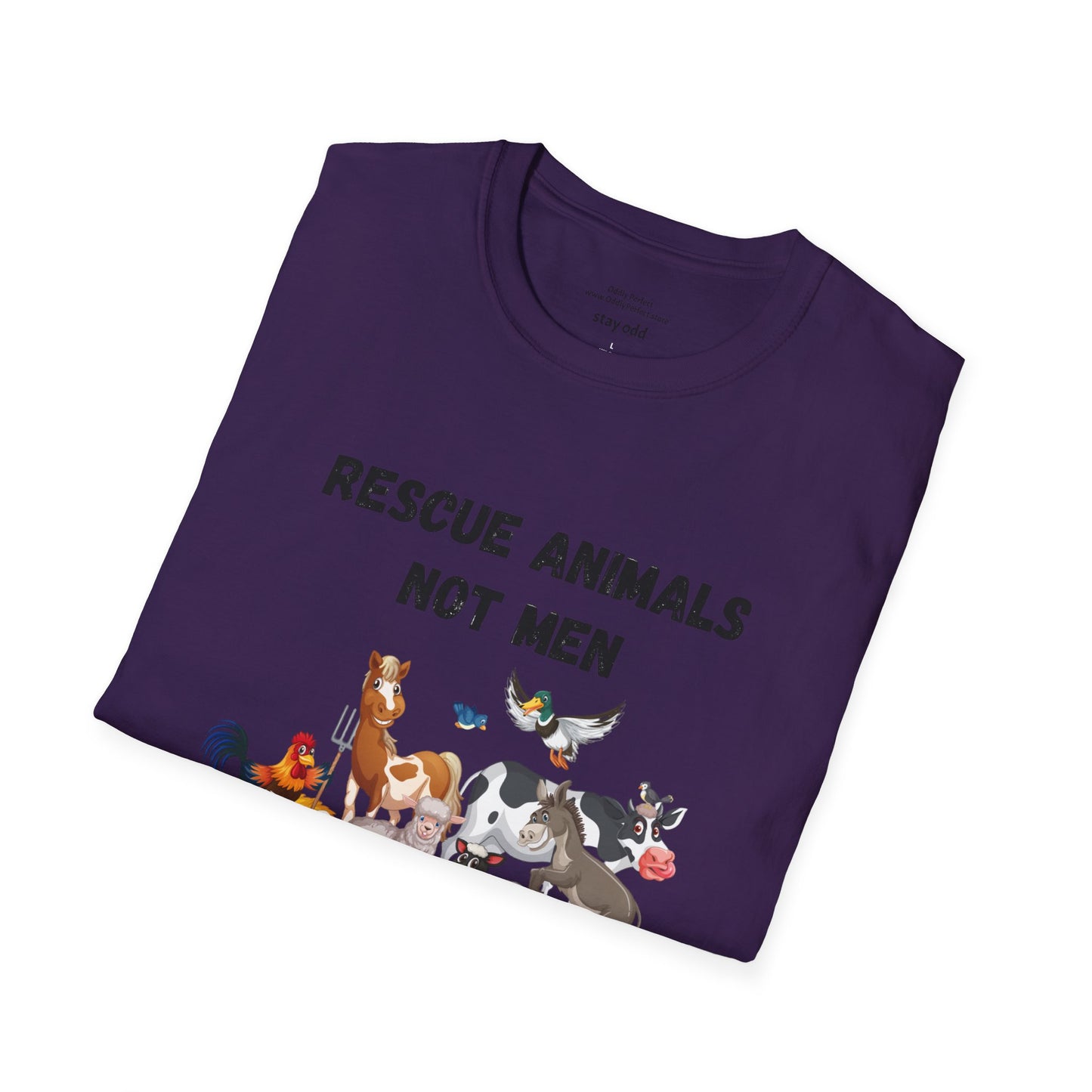 Rescue Animals Not Men T-Shirt #2