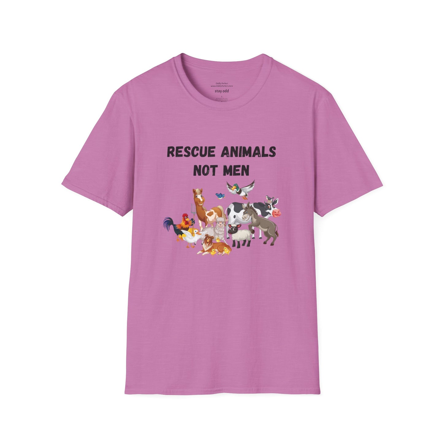 Rescue Animals Not Men T-Shirt #2