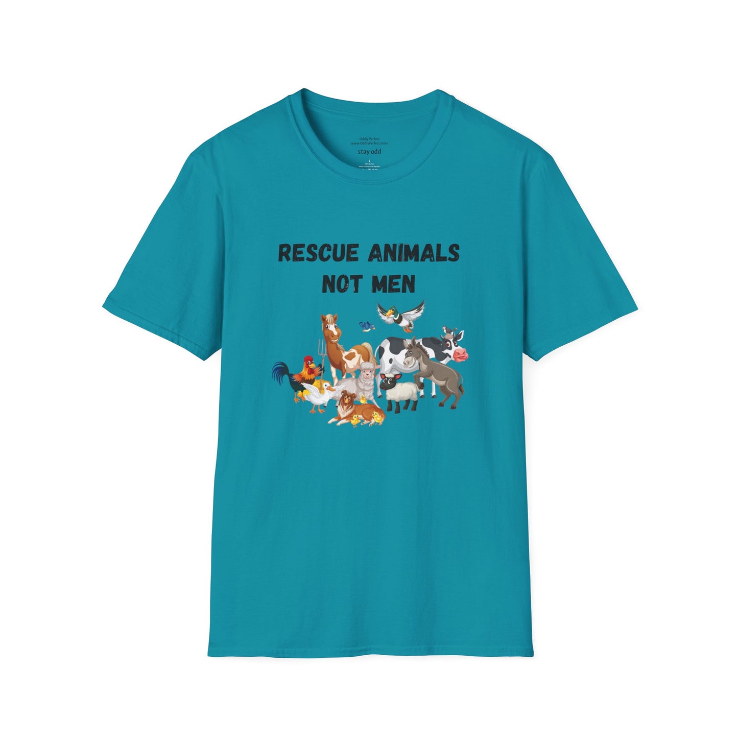 Rescue Animals Not Men T-Shirt #2