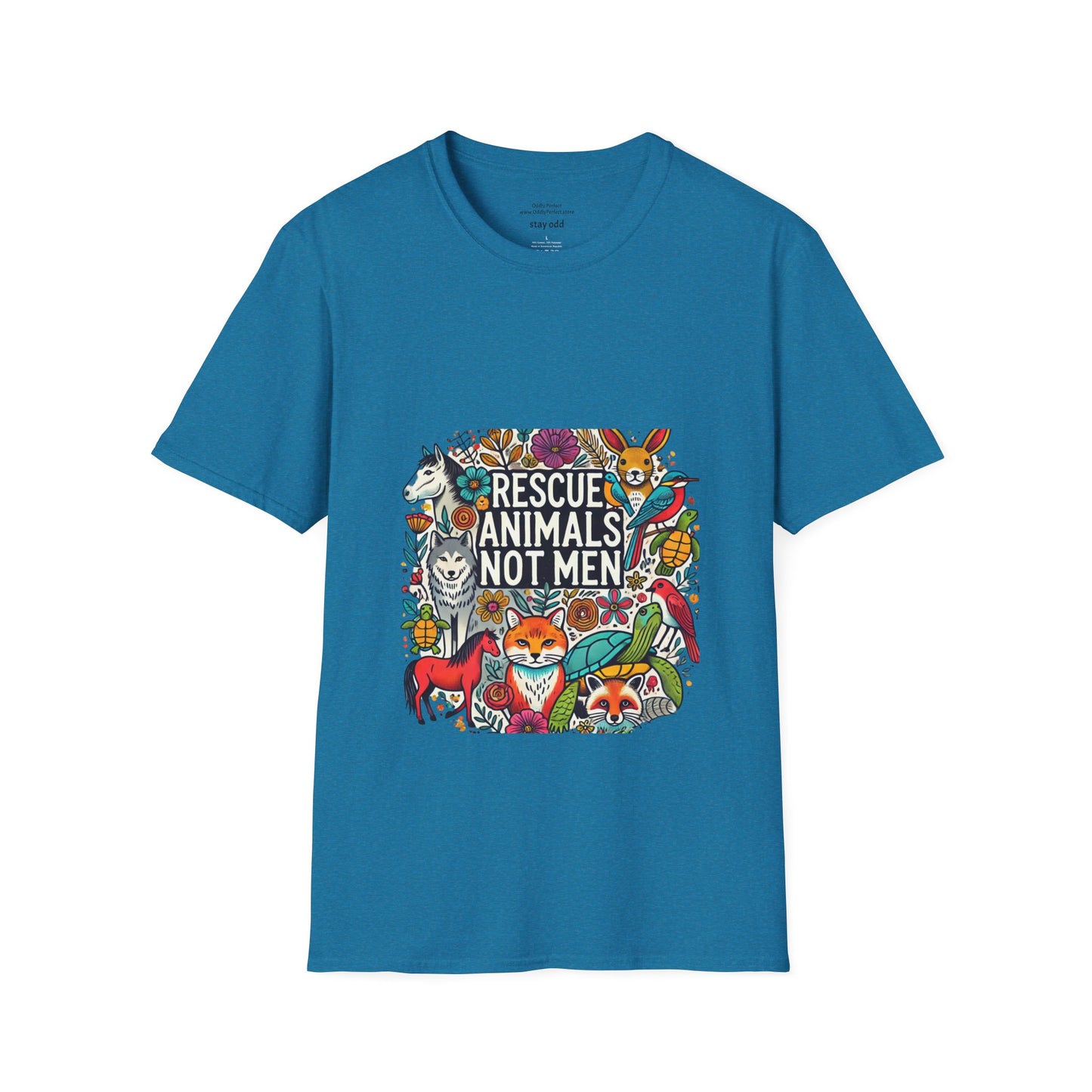 Rescue Animals Not Men T-Shirt #1