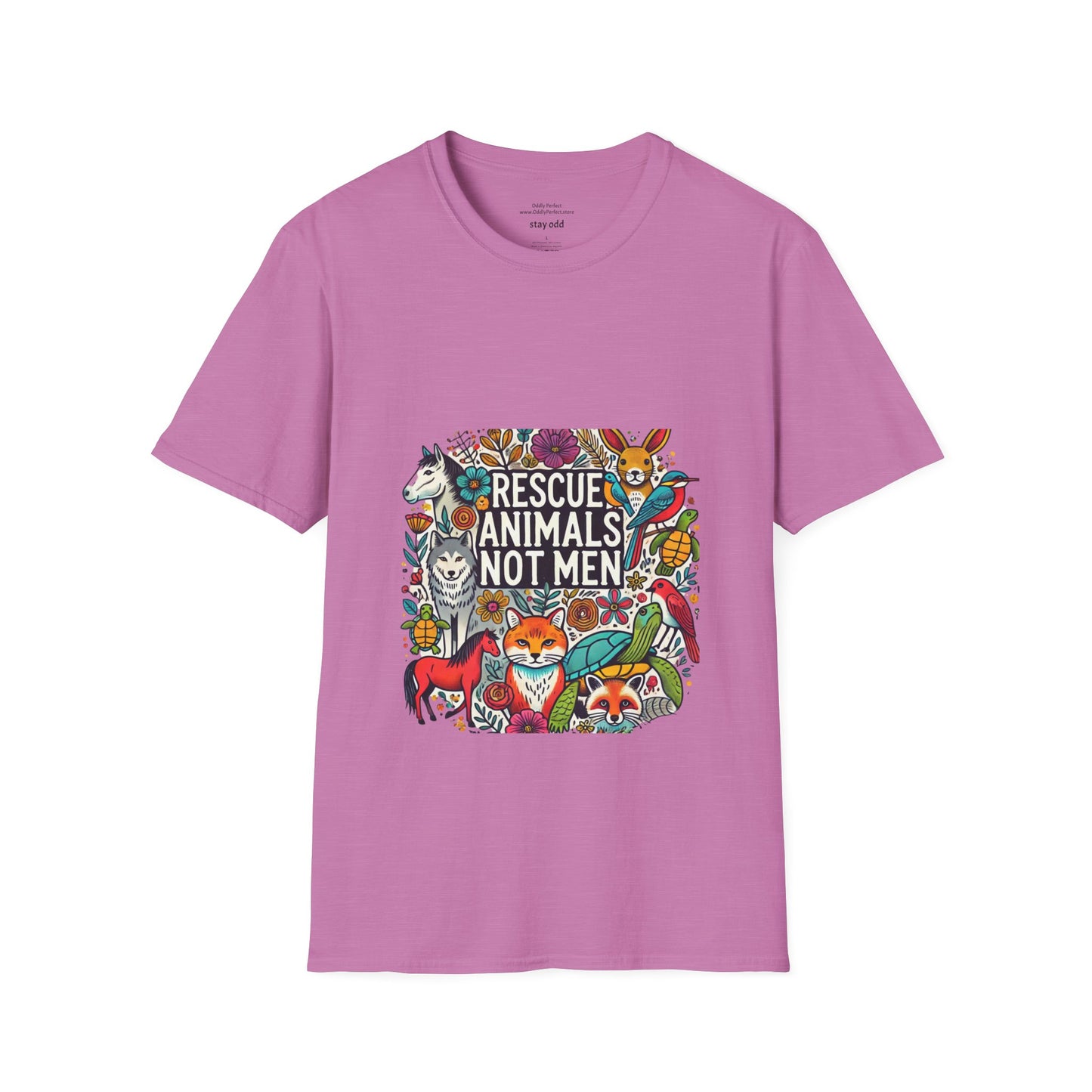 Rescue Animals Not Men T-Shirt #1