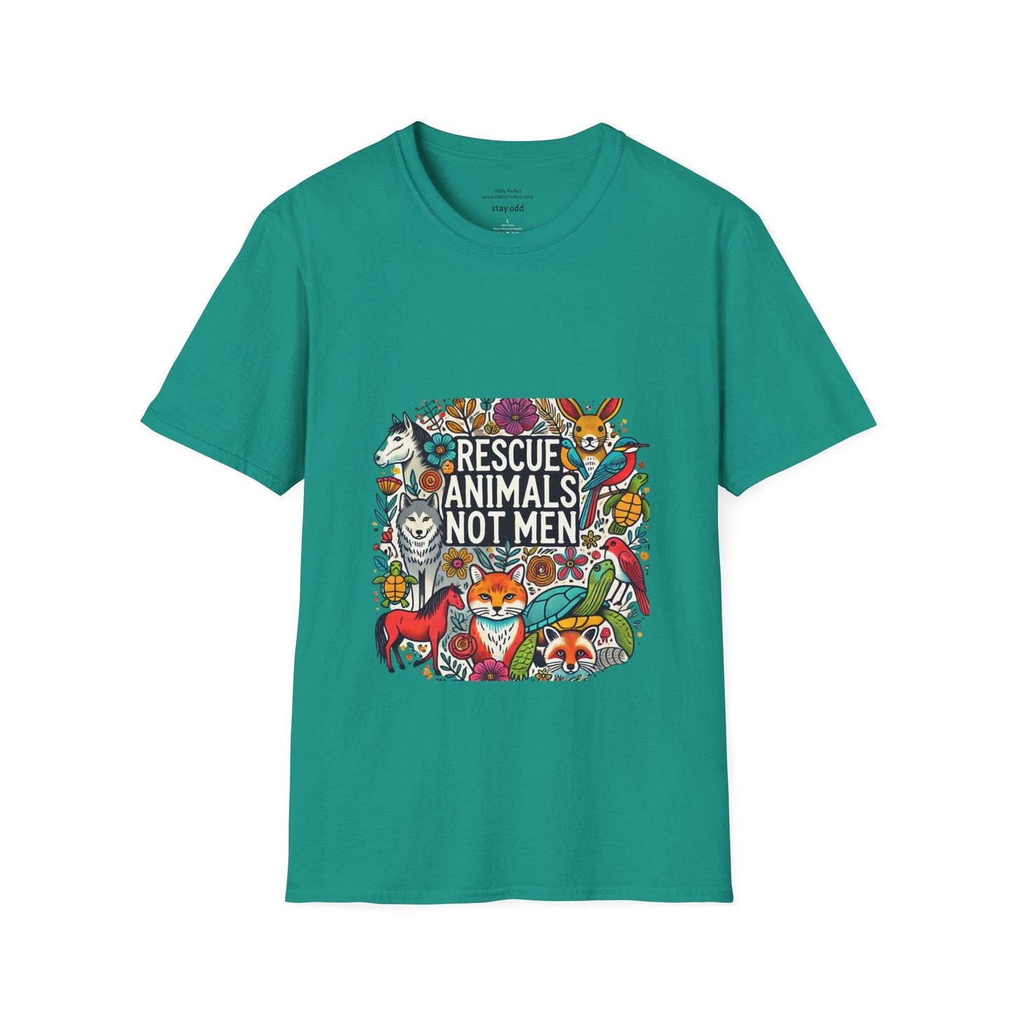 Rescue Animals Not Men T-Shirt #1